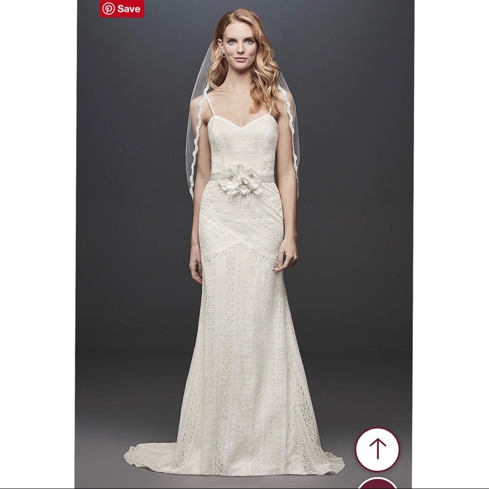 David’s Bridal wedding dress